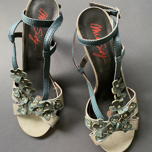 MISS SIXTY Leather Sandals 3" size 7, so sexy! - Picture 7 of 9